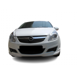 Opel Corsa D (2007 - 2010) Makyajsız Ön Tampon Eki (Plastik)